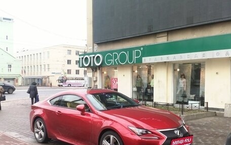 Lexus RC I рестайлинг, 2015 год, 4 200 000 рублей, 4 фотография