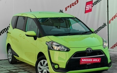 Toyota Sienta II, 2017 год, 1 350 000 рублей, 3 фотография