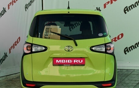 Toyota Sienta II, 2017 год, 1 350 000 рублей, 5 фотография
