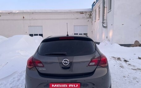 Opel Astra J, 2012 год, 599 000 рублей, 3 фотография
