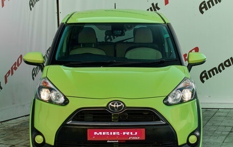 Toyota Sienta II, 2017 год, 1 350 000 рублей, 2 фотография