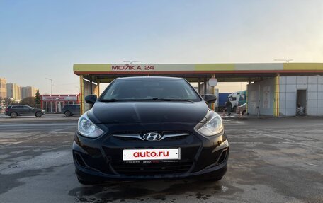 Hyundai Solaris II рестайлинг, 2012 год, 490 000 рублей, 2 фотография