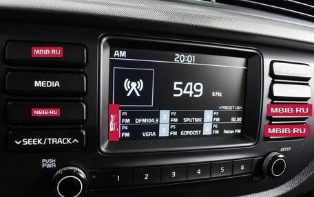 KIA Rio IV, 2017 год, 1 115 000 рублей, 13 фотография