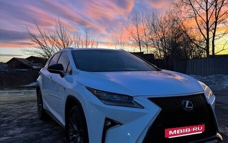 Lexus RX IV рестайлинг, 2016 год, 3 150 000 рублей, 2 фотография