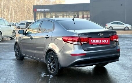 KIA Rio III рестайлинг, 2016 год, 985 000 рублей, 4 фотография