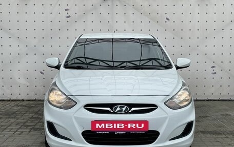 Hyundai Solaris II рестайлинг, 2011 год, 725 000 рублей, 3 фотография