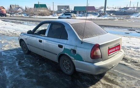 Hyundai Accent II, 2003 год, 219 000 рублей, 4 фотография