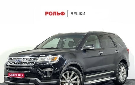 Ford Explorer VI, 2018 год, 3 597 000 рублей, 1 фотография