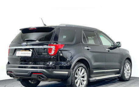 Ford Explorer VI, 2018 год, 3 597 000 рублей, 5 фотография