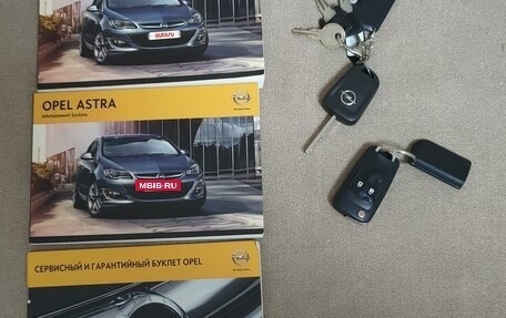 Opel Astra J, 2013 год, 850 000 рублей, 25 фотография