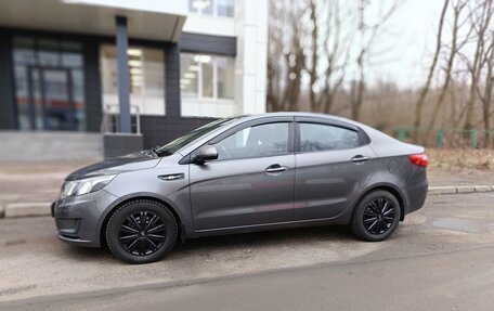 KIA Rio III рестайлинг, 2014 год, 890 000 рублей, 20 фотография