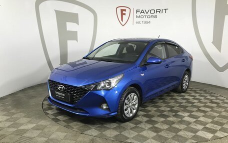 Hyundai Solaris II рестайлинг, 2021 год, 1 649 000 рублей, 1 фотография