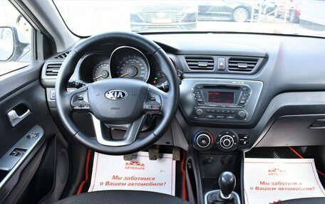 KIA Rio III рестайлинг, 2013 год, 819 000 рублей, 17 фотография