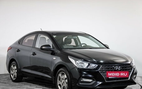 Hyundai Solaris II рестайлинг, 2017 год, 1 199 000 рублей, 3 фотография