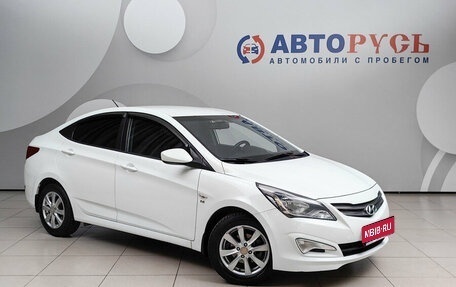Hyundai Solaris II рестайлинг, 2015 год, 1 029 000 рублей, 1 фотография