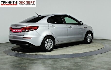 KIA Rio III рестайлинг, 2016 год, 1 167 000 рублей, 5 фотография