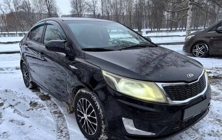 KIA Rio III рестайлинг, 2014 год, 1 фотография