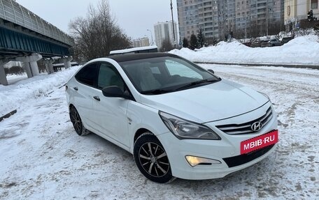Hyundai Solaris II рестайлинг, 2014 год, 1 150 000 рублей, 28 фотография