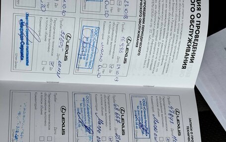 Lexus RX IV рестайлинг, 2017 год, 4 190 000 рублей, 34 фотография