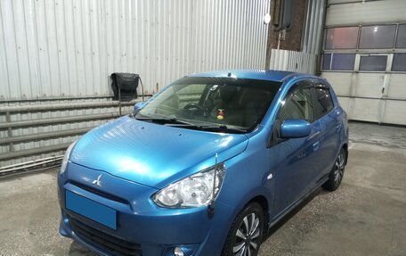 Mitsubishi Mirage VI рестайлинг, 2014 год, 675 000 рублей, 6 фотография