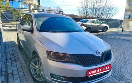 Skoda Rapid I, 2017 год, 1 100 000 рублей, 2 фотография
