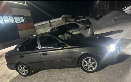 Hyundai Accent II, 2004 год, 385 000 рублей, 3 фотография
