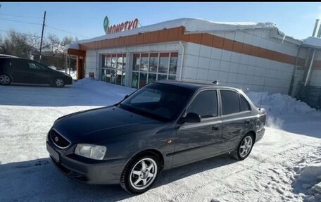 Hyundai Accent II, 2004 год, 385 000 рублей, 6 фотография