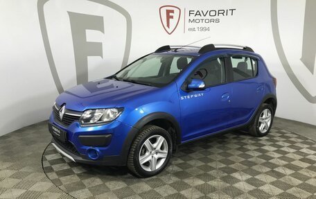 Renault Sandero II рестайлинг, 2018 год, 849 000 рублей, 1 фотография