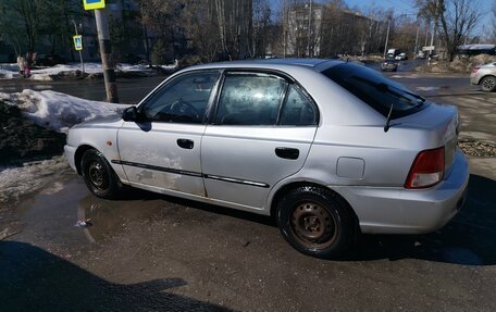 Hyundai Accent II, 2000 год, 160 000 рублей, 4 фотография