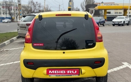 Peugeot 107 I рестайлинг, 2009 год, 430 000 рублей, 6 фотография