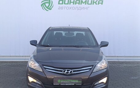 Hyundai Solaris II рестайлинг, 2015 год, 1 070 000 рублей, 2 фотография