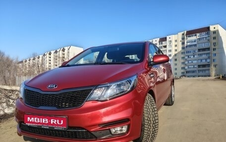 KIA Rio III рестайлинг, 2017 год, 1 420 000 рублей, 1 фотография