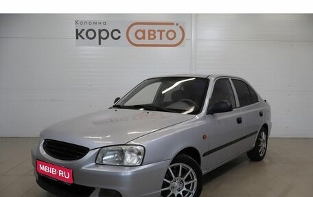 Hyundai Accent II, 2007 год, 416 000 рублей, 1 фотография