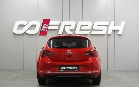 Opel Astra J, 2012 год, 699 000 рублей, 4 фотография