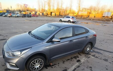 Hyundai Solaris II рестайлинг, 2017 год, 1 155 000 рублей, 3 фотография