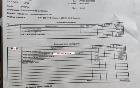 Toyota Camry, 2012 год, 1 700 000 рублей, 9 фотография