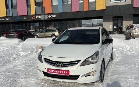 Hyundai Solaris II рестайлинг, 2015 год, 1 300 000 рублей, 1 фотография