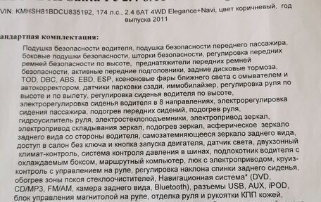 Hyundai Santa Fe III рестайлинг, 2011 год, 1 350 000 рублей, 11 фотография