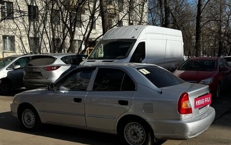 Hyundai Accent II, 2004 год, 380 000 рублей, 6 фотография