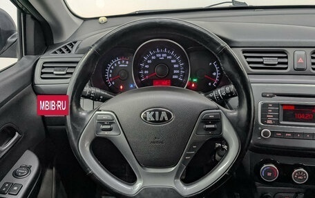 KIA Rio III рестайлинг, 2017 год, 1 150 000 рублей, 19 фотография