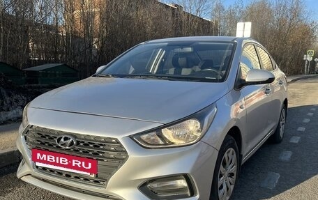 Hyundai Solaris II рестайлинг, 2017 год, 1 200 000 рублей, 9 фотография