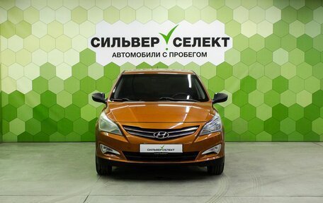 Hyundai Solaris II рестайлинг, 2015 год, 780 000 рублей, 3 фотография