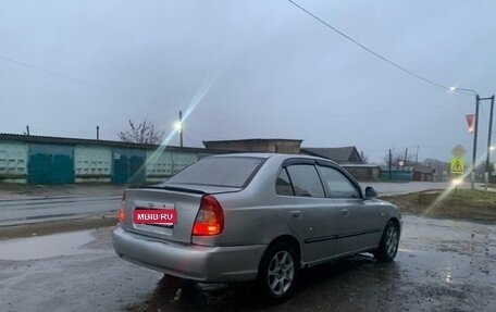 Hyundai Accent II, 2003 год, 162 000 рублей, 1 фотография