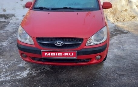 Hyundai Getz I рестайлинг, 2008 год, 410 000 рублей, 1 фотография