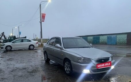 Hyundai Accent II, 2003 год, 162 000 рублей, 4 фотография