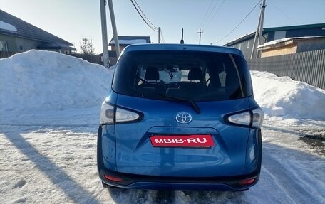Toyota Sienta II, 2018 год, 1 480 000 рублей, 8 фотография