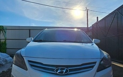 Hyundai Solaris II рестайлинг, 2015 год, 830 000 рублей, 1 фотография