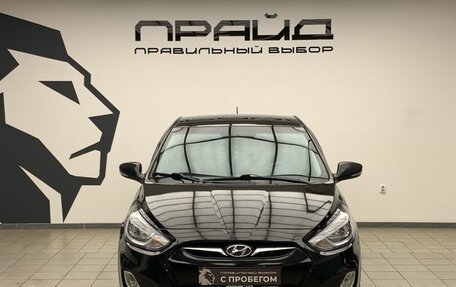 Hyundai Solaris II рестайлинг, 2012 год, 829 000 рублей, 3 фотография