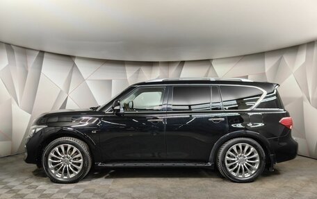 Infiniti QX80 I рестайлинг, 2017 год, 4 000 000 рублей, 5 фотография