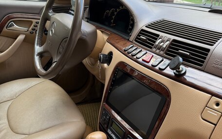 Mercedes-Benz S-Класс, 2001 год, 572 000 рублей, 20 фотография